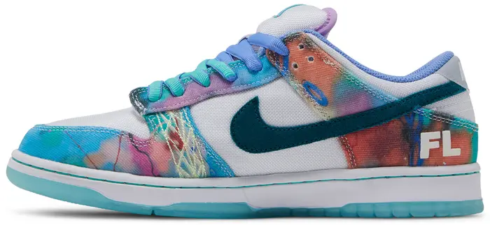 Futura Laboratories x Nike Dunk Low SB 'Bleached Aqua'(MASTER COPY), image 3