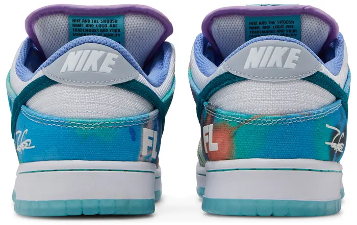 Futura Laboratories x Nike Dunk Low SB 'Bleached Aqua'(MASTER COPY), image 6