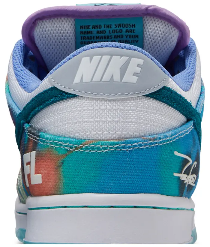 Futura Laboratories x Nike Dunk Low SB 'Bleached Aqua'(MASTER COPY), image 7