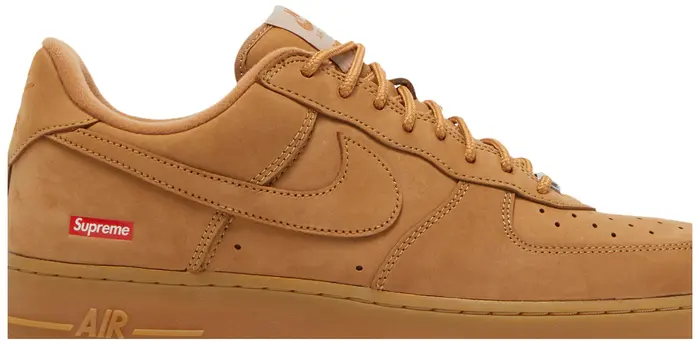 Supreme x Nike Air Force 1 Low SP 'Box Logo - Wheat'(MASTER COPY), image 2