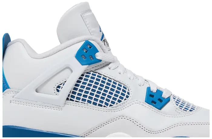 Air Jordan 4 Retro GS 'Military Blue' (MASTER COPY), image 2