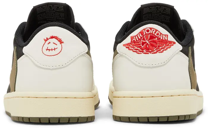 Travis Scott x Wmns Air Jordan 1 Retro Low OG SP 'Olive'(MASTER COPY), image 6