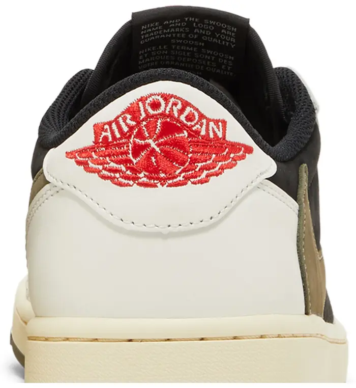 Travis Scott x Wmns Air Jordan 1 Retro Low OG SP 'Olive'(MASTER COPY), image 7