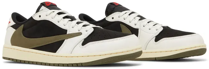 Travis Scott x Wmns Air Jordan 1 Retro Low OG SP 'Olive'(MASTER COPY), image 8