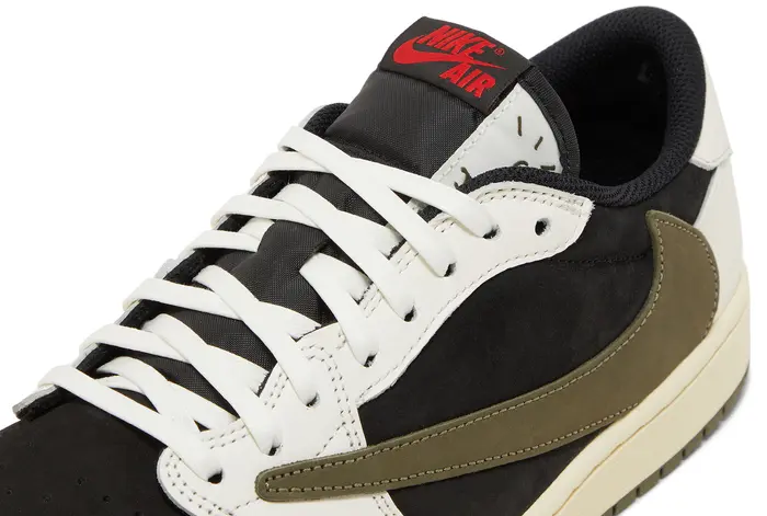 Travis Scott x Wmns Air Jordan 1 Retro Low OG SP 'Olive'(MASTER COPY), image 9